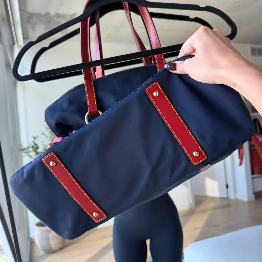 Dooney & Bourke Vintage Smith Nylon Satchel Bag